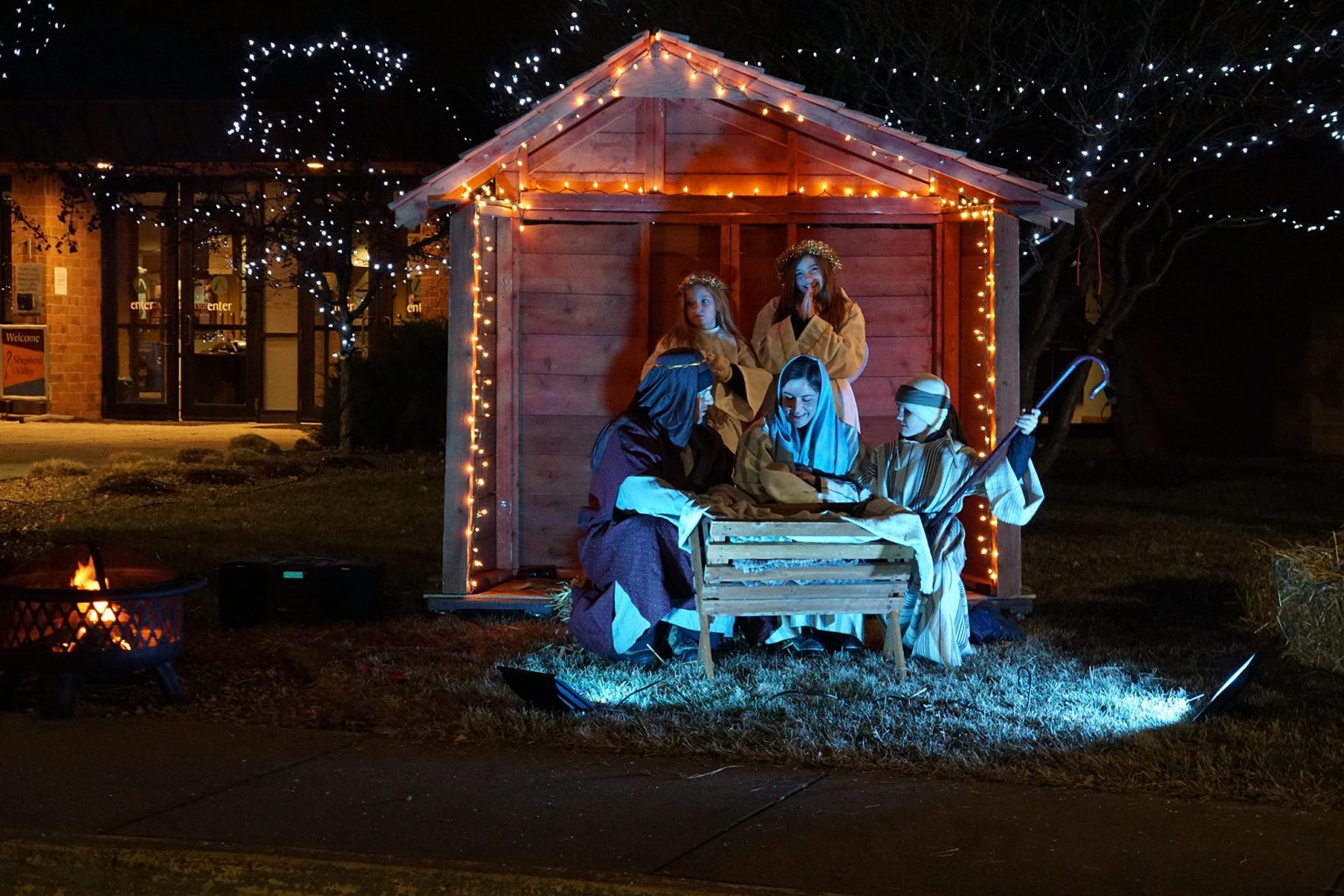 Photos from the DriveThrough Live Nativity Shepherd of the Valley